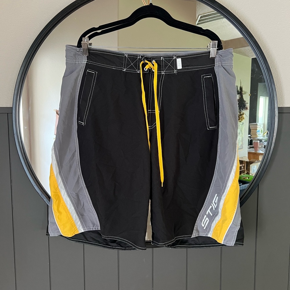 Surf Style Swim Trunks Size Large